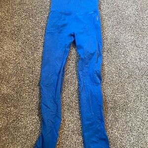 Free People bright Blue Leggings